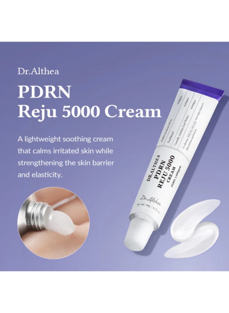 Dr.althea Damaged Skin Barrier & Irritation Relief Set – Dr. Althea Reju 5000 Cream + 345 Relief Cream Duo for Repair, Soothing & Deep Nourishment - Image 4
