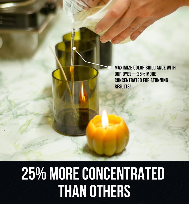 Craft911 Candle Color Dye for Soy Wax - 16 Colors (3g Each) Candle Wax Dye for Candle Making | Natural Cosmetic Grade Candle Dyes for Candle Making | Candle Dye - Image 4