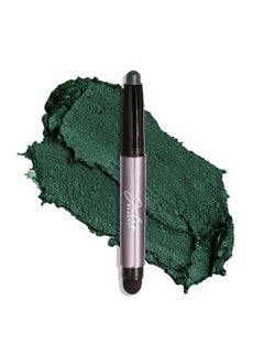 Julep Eyeshadow 101 Crème-to-Powder Waterproof Shadow Stick – Evergreen Shimmer – Long-Lasting, Crease-Proof, Deep Green Shimmer Cream Eyeshadow with Built-in Smudger  - Image 1