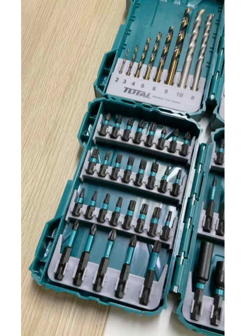 TOTAL 4 Set Drill Bits Accessories TOS23077 - Image 3