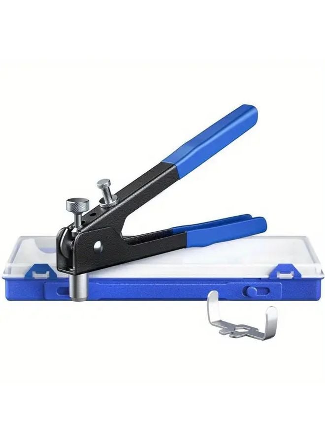 86 Pcs Rivet Nut Tool Kit Hand Riveter Set with M3 M4 M5 M6 M8 Threaded Rivet Nuts Mandrel - Image 2
