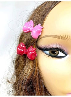 TARA Tara Girls Self Hinge Bow Hair Barrettes - Pinks - 18 Pcs.  - Image 5