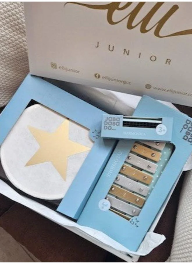 Elli Junior Blue Musical Instrument set of 3 with Gift Box
