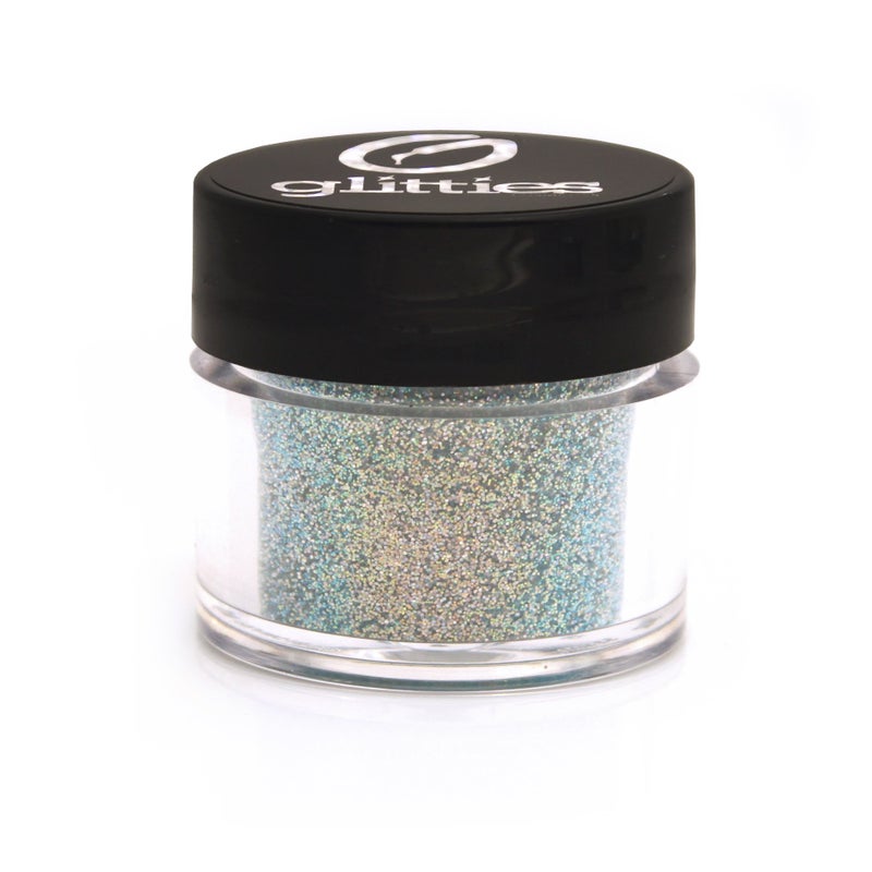GLITTIES Arctic Sky Cosmetic Extra Fine 006 Mixed Glitter Powder Make Up Body Face Hair Lips Nails 10 Gram Jar