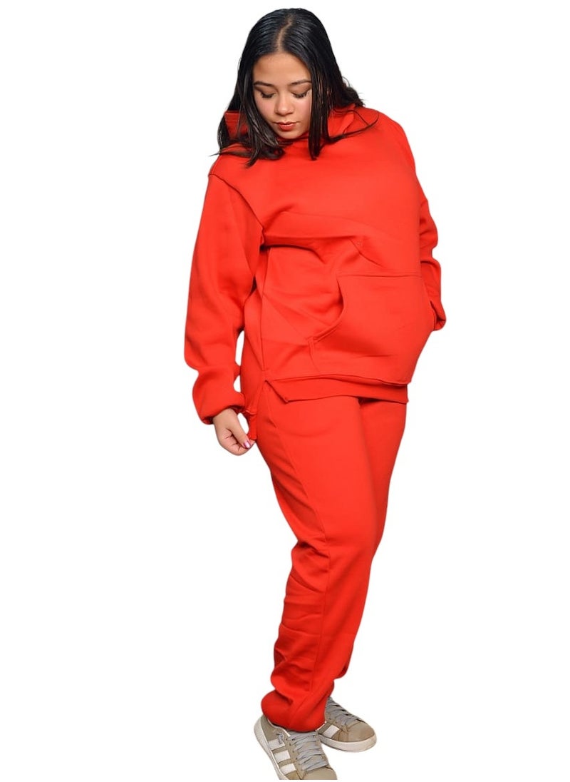 Generic - 💚 A suit consisting of a hoodie and comfortable and elegant cotton pants 💚  Modern design that suits all times. High quality cotton for all-day comfort. Now available in distinctive colors! size S - Image 1