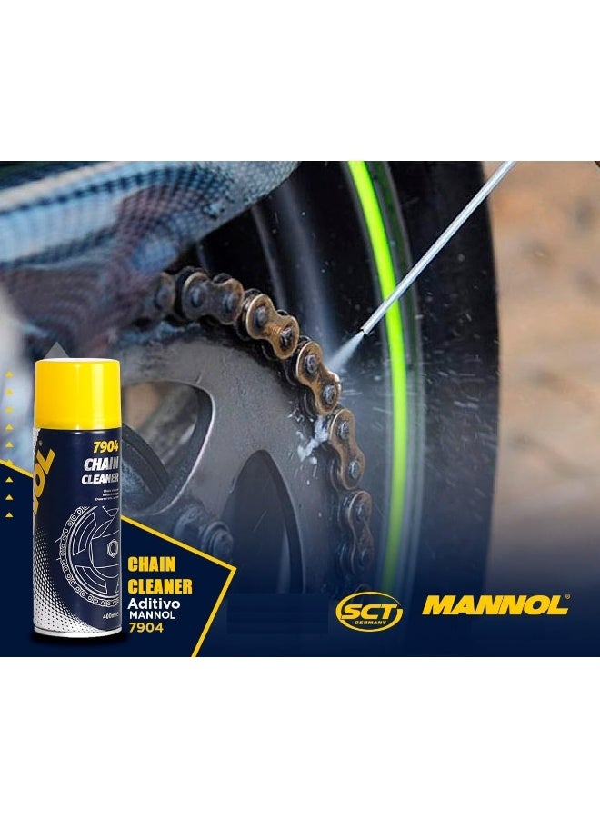 HTE Mannol (7904 2 Pieces Motorcycle Chain Cleaner, 400 Ml) - Image 3