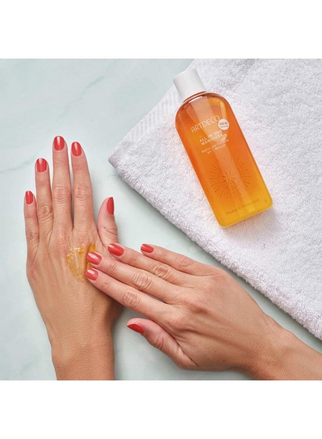 أرتديكو مانيكير ARTDECO الكل في واحد - مقشر لليدين بملح الهيمالايا وملح البحر - يزيل خلايا الجلد الميتة - مزيج من الزيوت المغذية - يرطب البشرة بشكل مكثف - كريم لليدين - لوشن - 5.07 أونصة سائلة - Image 3