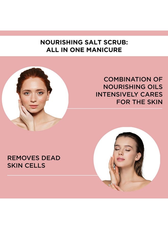 أرتديكو مانيكير ARTDECO الكل في واحد - مقشر لليدين بملح الهيمالايا وملح البحر - يزيل خلايا الجلد الميتة - مزيج من الزيوت المغذية - يرطب البشرة بشكل مكثف - كريم لليدين - لوشن - 5.07 أونصة سائلة - Image 4