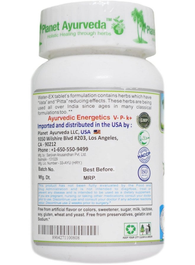 Planet Ayurveda Water-Ex Tablets, 120 Tablets - Image 3