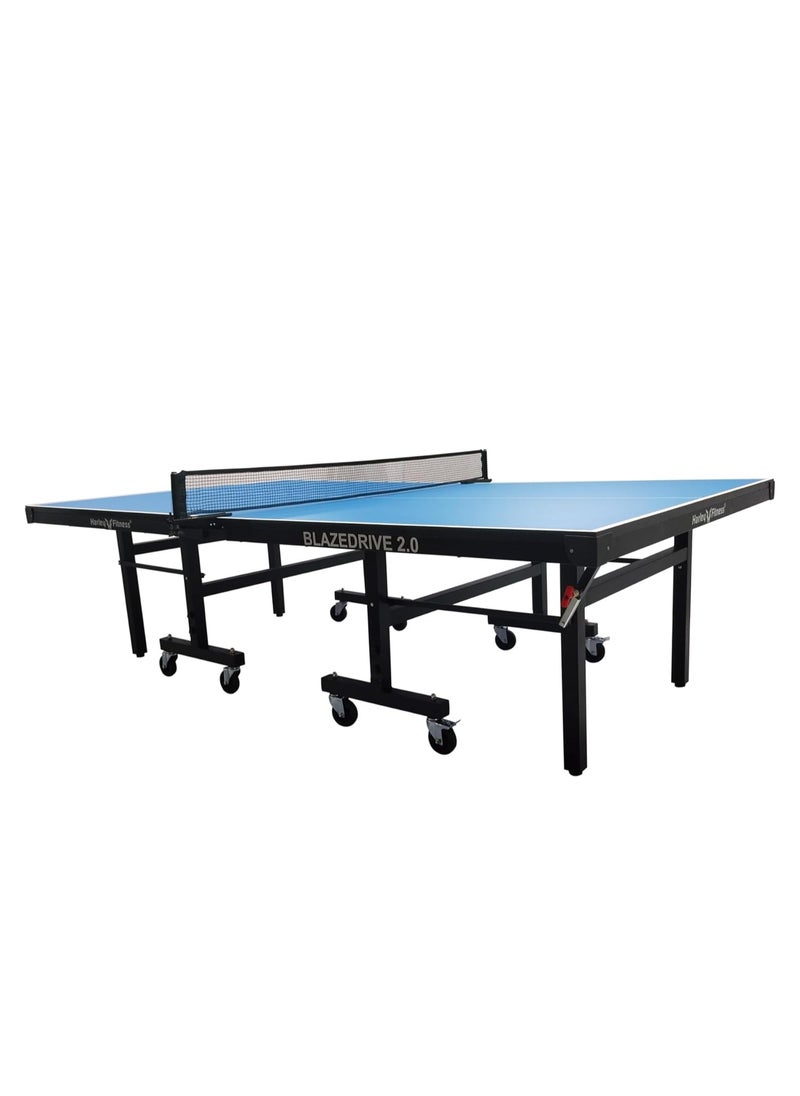 HARLEY FITNESS - Table Tennis Table Heavy Duty - Blaze Drive 2.0 (Tournament Quality) - Image 1