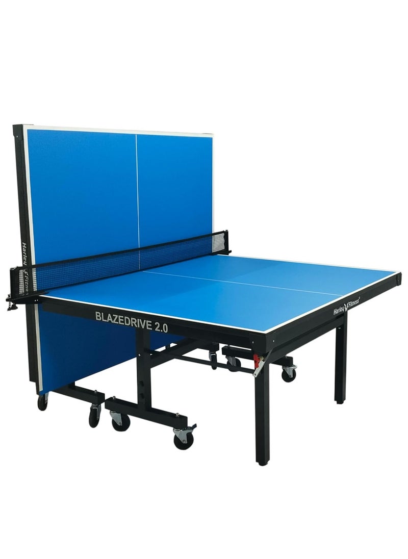 HARLEY FITNESS - Table Tennis Table Heavy Duty - Blaze Drive 2.0 (Tournament Quality) - Image 1