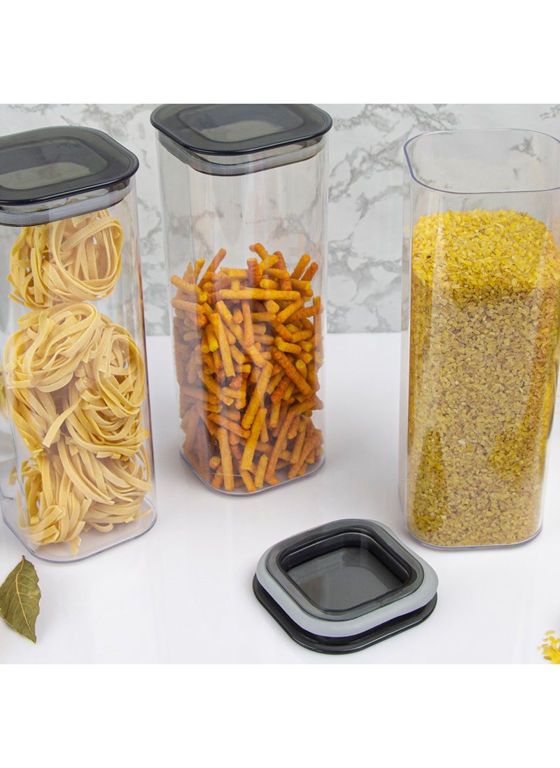 3 Pieces 1.7 Lt Stackable Crystal Vacuum Food Container 1.7 Lt Vacuum Storage Container - pzsku/ZBCDE00C25F775B33D790Z/45/_/1725790875/51a4984c-1a2b-4b24-af37-7a2569e0e61d