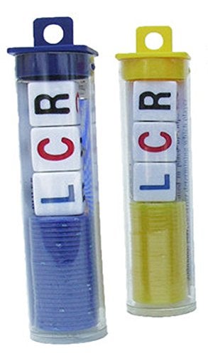 LCR - Left Center Right Dice Game - 2 Sets - (Assorted Color Chips) - Image 3