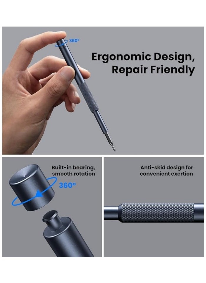 Generic - 25-in-1 Small Precision Screwdriver Set, Professional Magnetic Mini Repair Tool Kit for Phone, Computer, Watch, Laptop, Macbook, Ring Doorbell, Eyeglass, Electronic,Screw Driver - Image 1