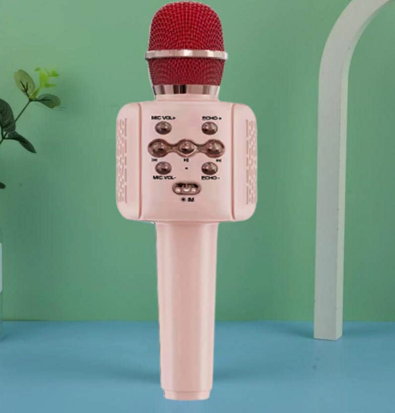 VRJTEC Kids Wireless Karaoke Microphone | Bluetooth Singing Mic with Built-in Speaker, Echo, Rechargeable & Portable Handheld Toy Mic for Boys & Girls | Birthday Gift & Home Party Fun - Image 5