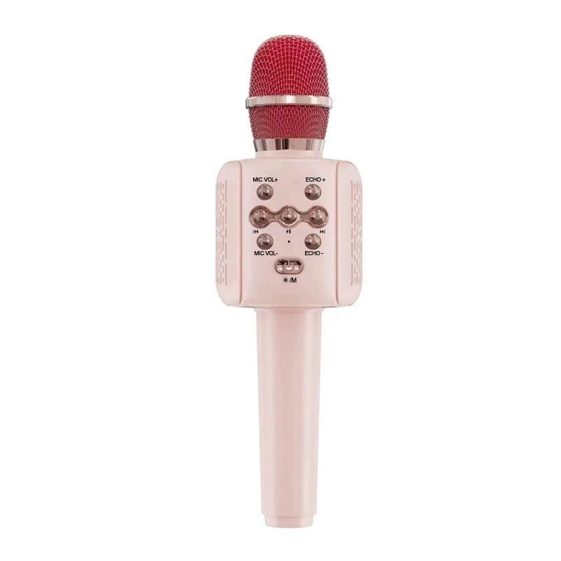 VRJTEC Kids Wireless Karaoke Microphone | Bluetooth Singing Mic with Built-in Speaker, Echo, Rechargeable & Portable Handheld Toy Mic for Boys & Girls | Birthday Gift & Home Party Fun - Image 2