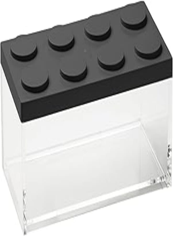 Omada Container BRICKSTORE Black CM 10X20X10,5H CAPACITY 1,5L