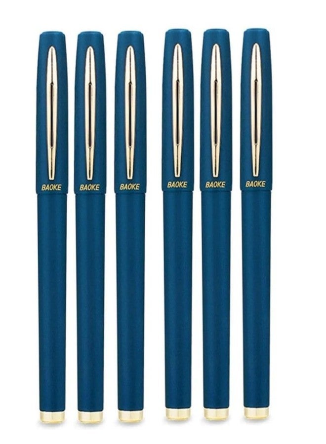 Like-It Baoke Gel Pen 0.7MM 6 Pen Color (Blue) - Image 1