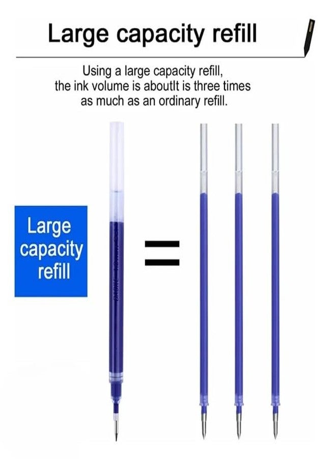 Like-It Baoke Gel Pen 0.7MM 6 Pen Color (Blue) - Image 2