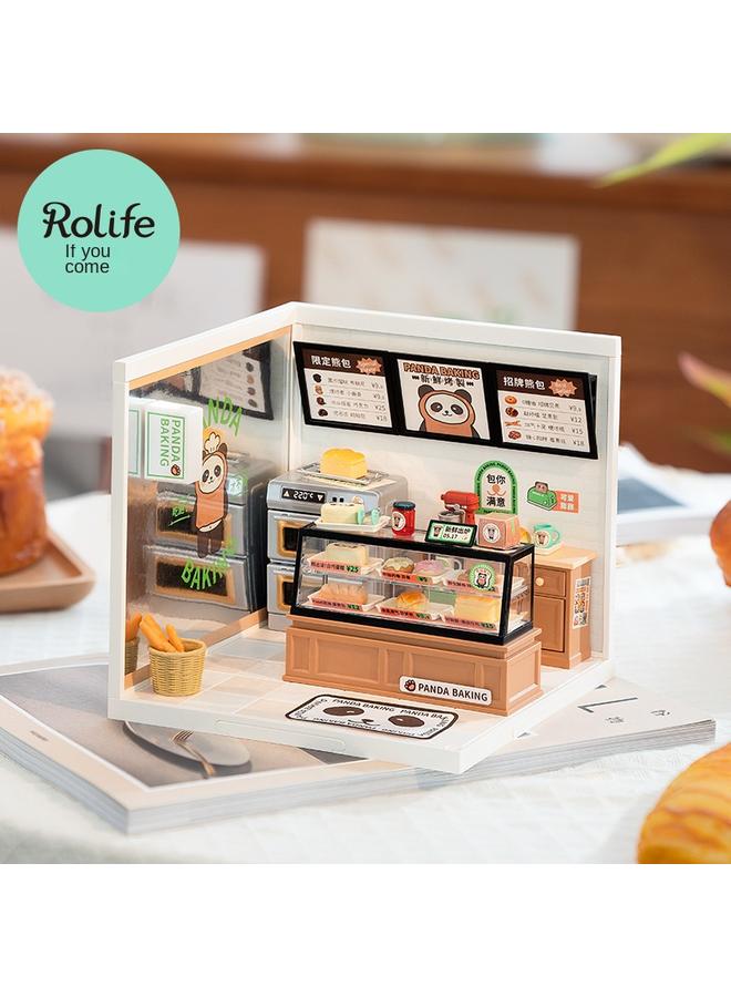 Bluejw If You Come To Diy Hut Super World Shop Hut Handmade Wooden 3d Three-dimensional Assembly Art House Doll House - Image 3