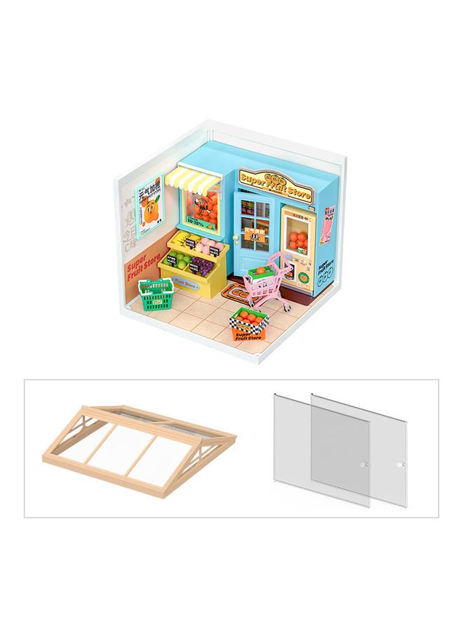 Bluejw If You Come To Diy Hut Super World Shop Hut Handmade Wooden 3d Three-dimensional Assembly Art House Doll House - Image 1