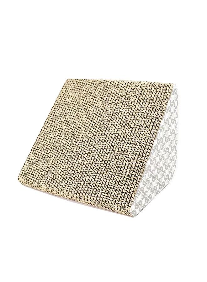 Cat Scratching Triangle board with Bell Balls Pet Toy - Image 4