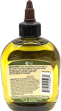 difeel Difeel Premium Natural Hair Oil Tea Tree Oil For Itchy Dry Scalp Pure Herb Formula With Vitamins Strengthens Repairs Hair Follicles Eliminates Itching Dandruff For All Hair Types 210 ml - Image 2