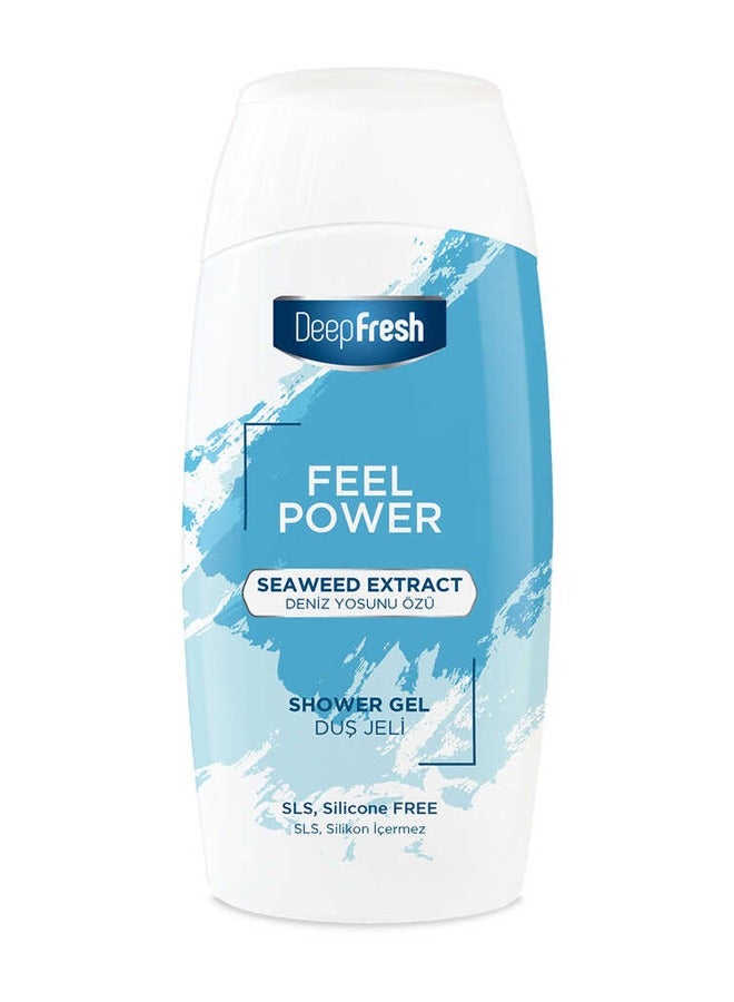 Deep Fresh Shower Gel Deep Fresh Feel Power Seaweed Extract 400 ml - Image 1