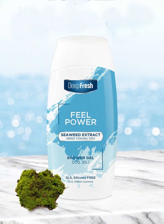 Deep Fresh Shower Gel Deep Fresh Feel Power Seaweed Extract 400 ml - Image 2