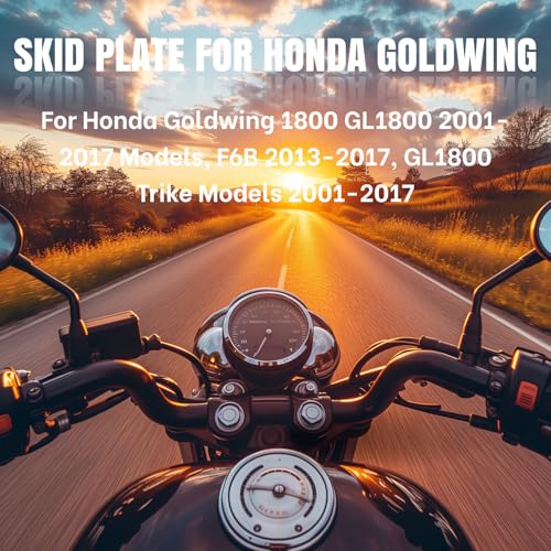 AC-MTORC Skid Plate for Honda Goldwing 1800 GL1800 2001-2017 Models, F6B 2013-2017, GL1800 Trike Models 2001-2017 - Image 2
