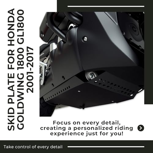 AC-MTORC Skid Plate for Honda Goldwing 1800 GL1800 2001-2017 Models, F6B 2013-2017, GL1800 Trike Models 2001-2017 - Image 4
