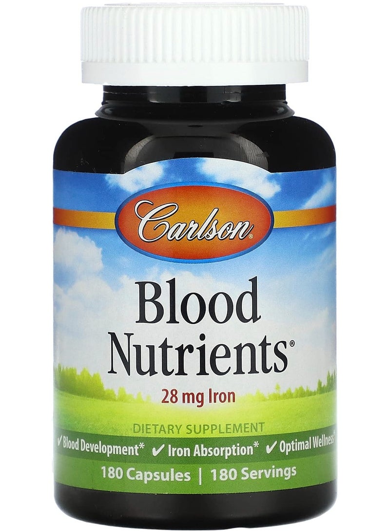Blood Nutrients, 180 Capsules