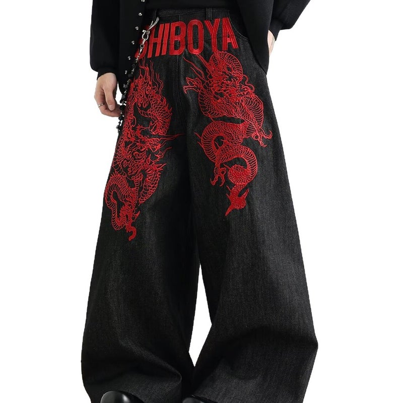 Unisex Casual Daily Denim Jeans - Image 5