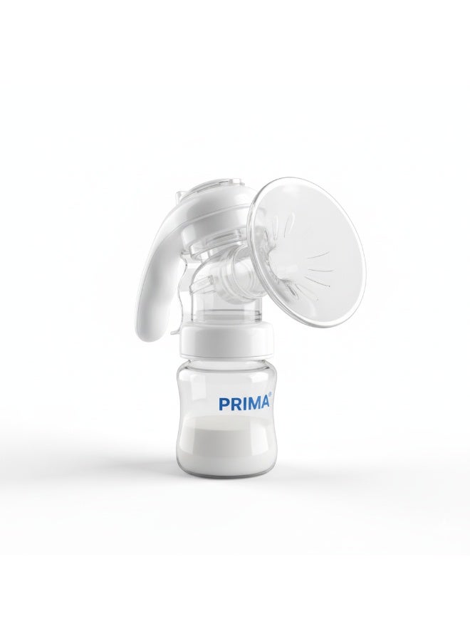 بريما أفضل حل للأم المشغولة والطفل الجعان شفاط يدوي بقبضة مريحة وسحب قوي يناسب الاستخدام اليومي وسهل التنظيف - Image 3