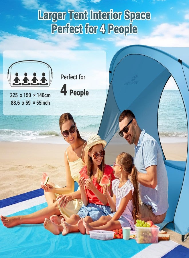 AugFir Beach Tent Sun Shelter (Blue) - Image 3