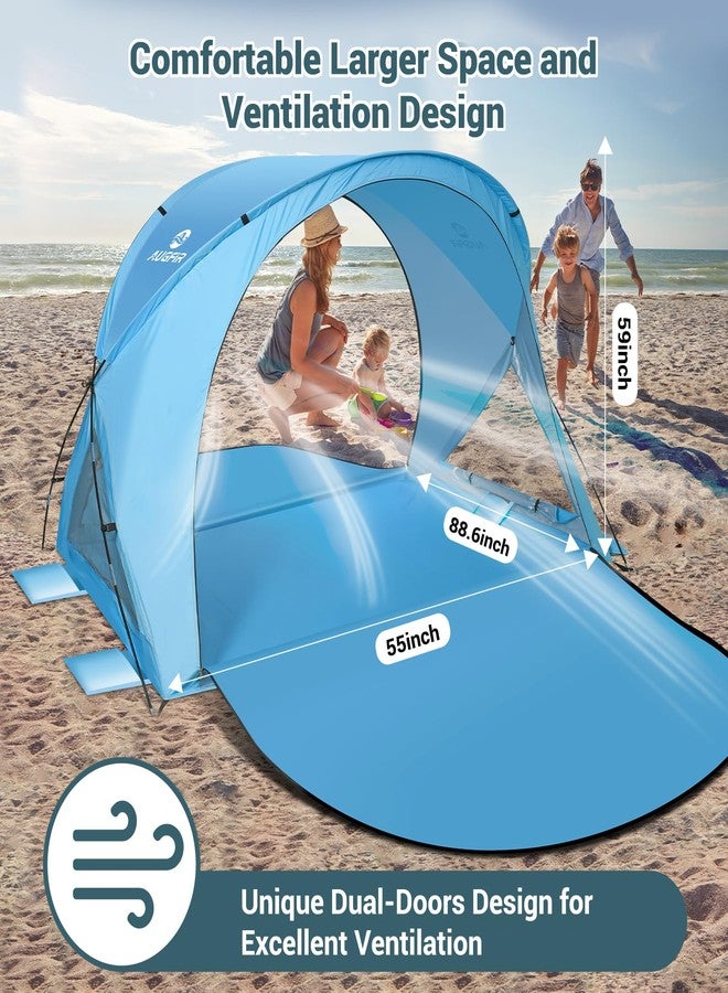 AugFir Beach Tent Sun Shelter (Blue) - Image 4