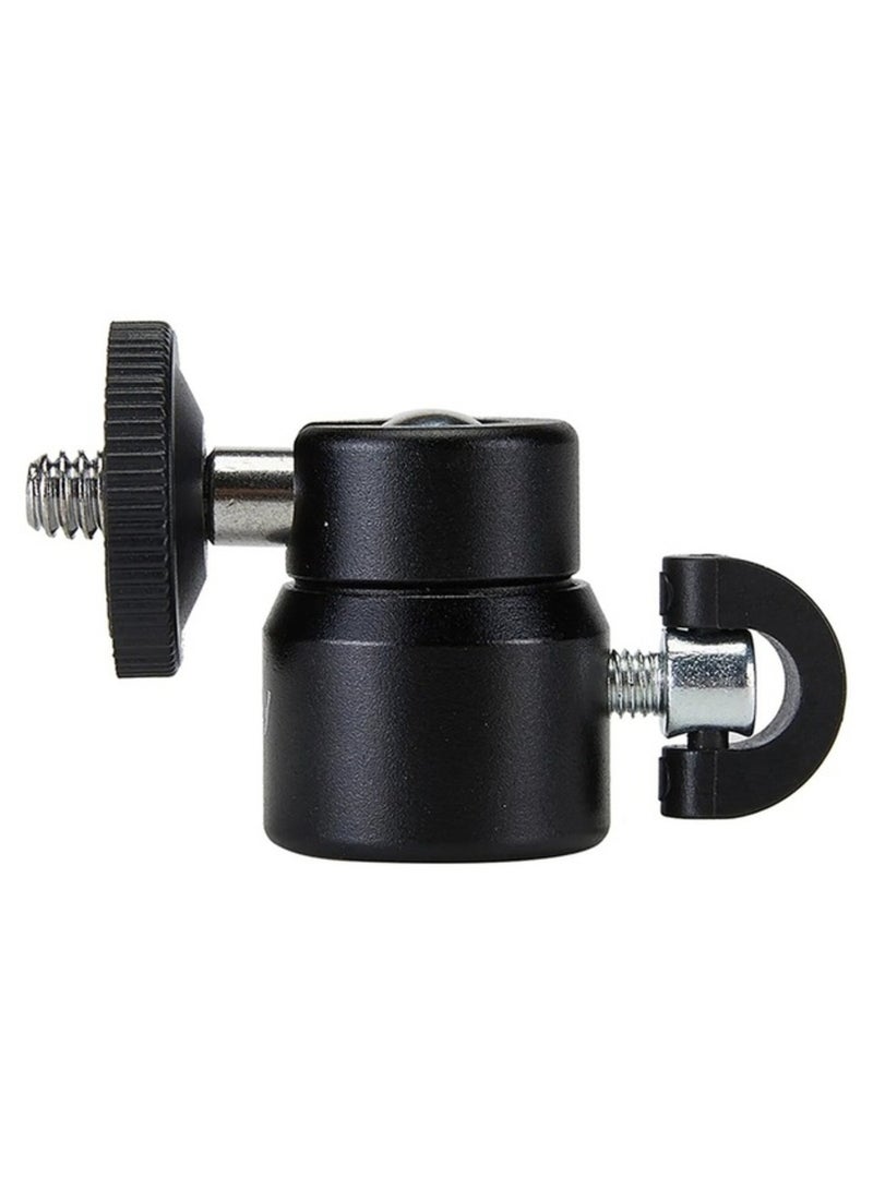 Jmary Bh-01 1/4" Konu 360 Derece Dönen Mini Bilyalı Kafa Kamera İçin - Image 2