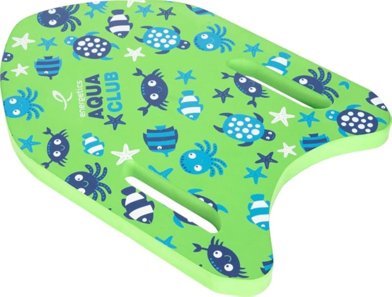 energetics Kickboard-414644 Schwimmhilfe, Greenlime/Blue, One Size