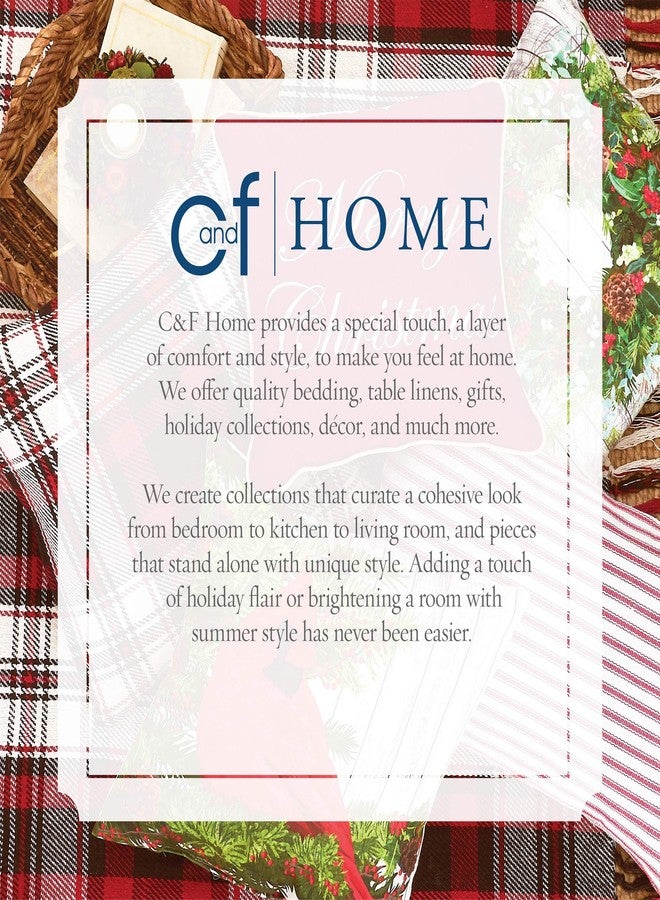 C&F Home مريلة مطبخ مطرزة من سي آند إف هوم، بتصميم "ذكريات الخبز في عيد الميلاد"، مثالية للطبخ والخبز، مناسبة لأجواء عيد الميلاد الشتوية الاحتفالية. لون أحمر. - Image 4