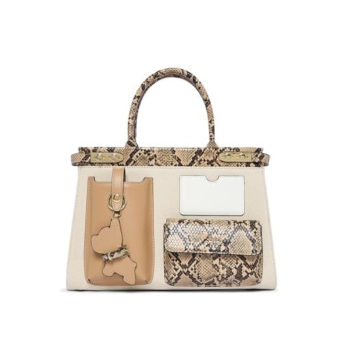 Akiki London Women's Southall Satchel Bag | Satchel Handbag for Work | Ladies Purse | Stylish Shoulder Bag | Gift for Women - Image 1