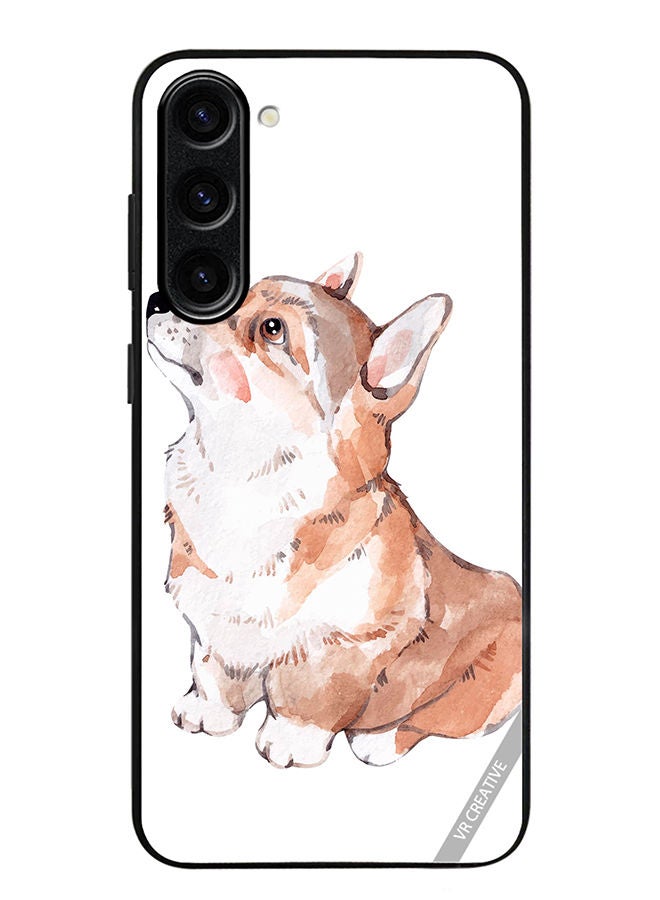 VR CREATIVE Protective Case Cover For Samsung Galaxy S23 Cute Fox Design Multicolour - Image 1