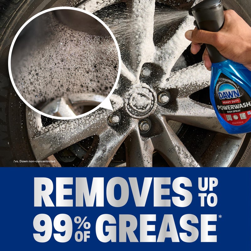 Dawn Powerwash Heavy Duty Dish Spray All-Purpose Cleaner and Degreaser, 64oz, 1 Starter Kit + 3 Refill - Image 4