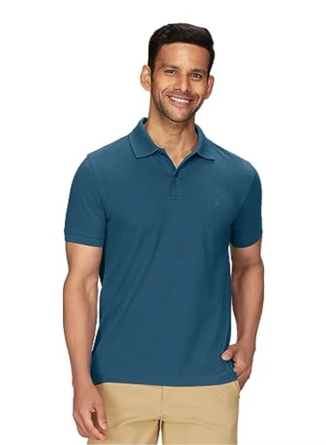 اكس واي اكس اكس Men's Nova 100% Combed Cotton Regular Fit Polo T-Shirt