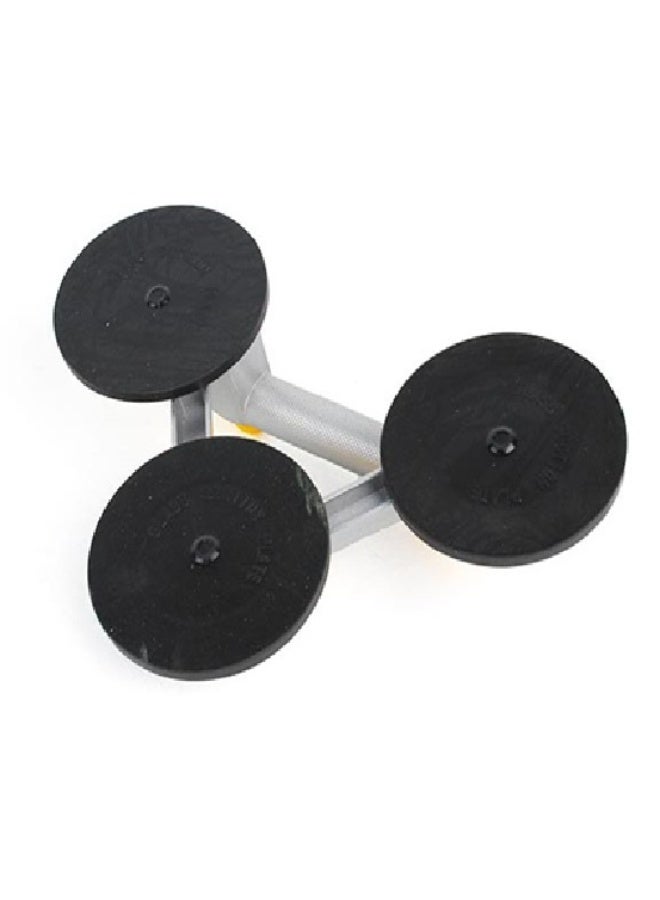 رافع شفط احترافي بكوبين | ماص زجاجي مزدوج شديد التحمل للبلاط والمرايا والجرانيت | الحمولة القصوى 80 - 120 كجم - Image 3