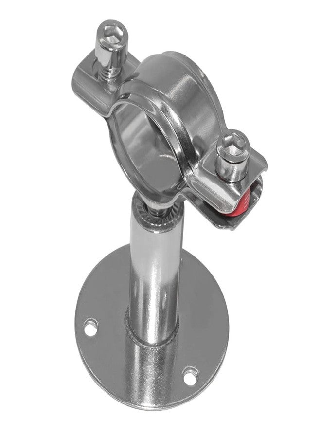 Beduan 2 Inch Stainless Steel Pipe Support Wall Ceiling Mount Pipe Strap Clamp Adjustable Pipe Bracket Holder for PVC Metal Water Pipe Tube Fitting (Range 51-57mm) - Image 3