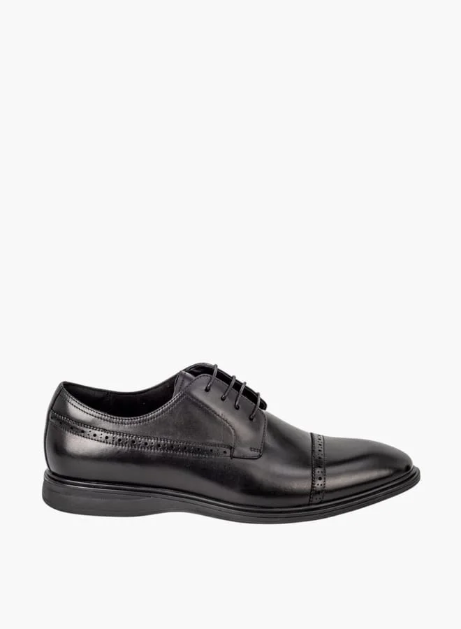 لو كونفورت Men's Lace-Up Derby Shoes