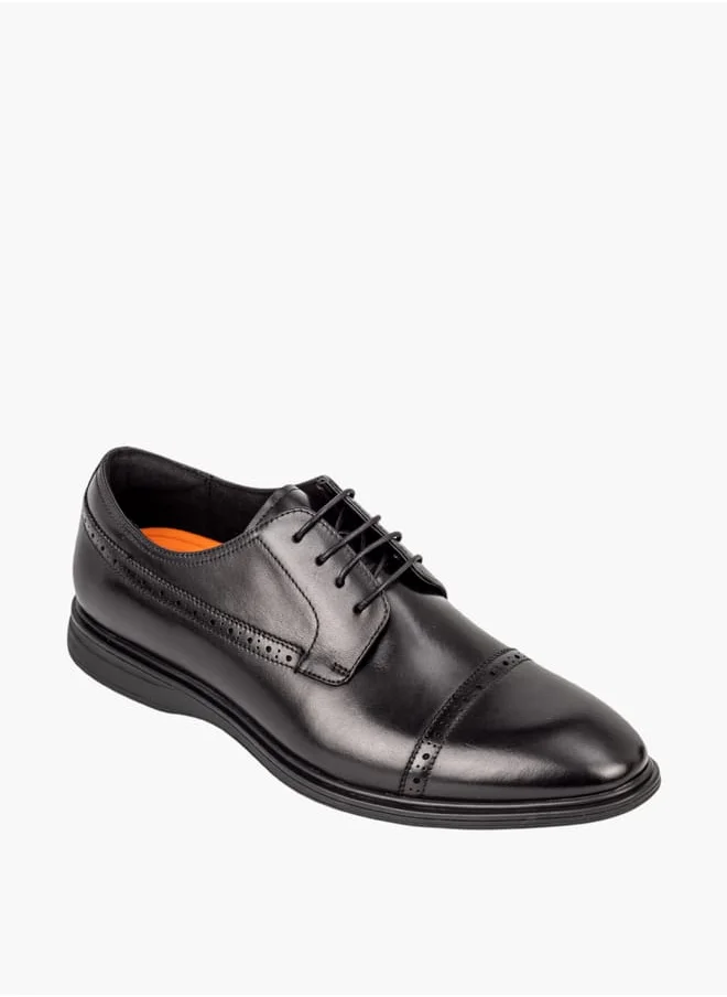 لو كونفورت Men's Lace-Up Derby Shoes