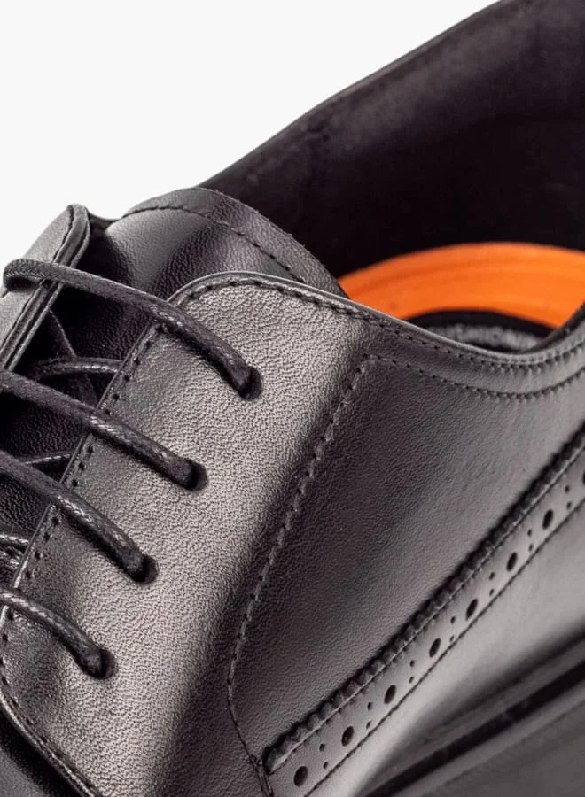 Le Confort BLACK Men's Lace-Up Derby Shoes for Men | Best Price UAE