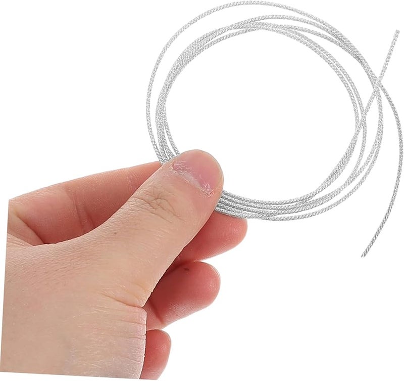 Silver Braided High Temperature Speaker Wire Cable 1m for Car Home Theater Alarm Systems - Image 5