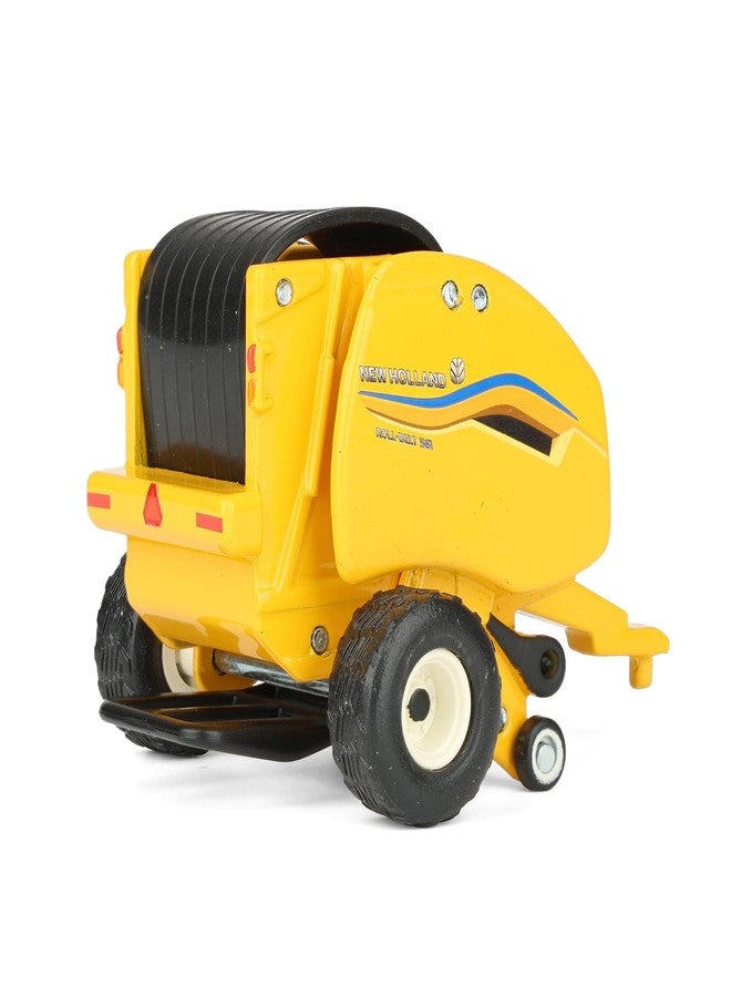 إرتل مكبس بالات القش الدائري ERTL 1/64 نيو هولاند 561 ذو الحزام الدوار مع 6 بالات قش دائرية 61018 - Image 3